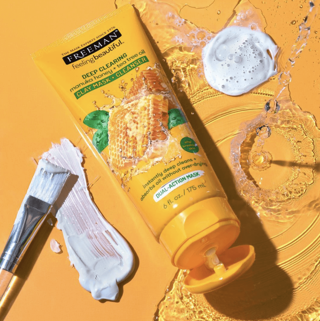 Mặt Nạ Freeman Deep Clearing Manuka Honey & Tea Tree Oil Clay Mask + Cleanser 175ml