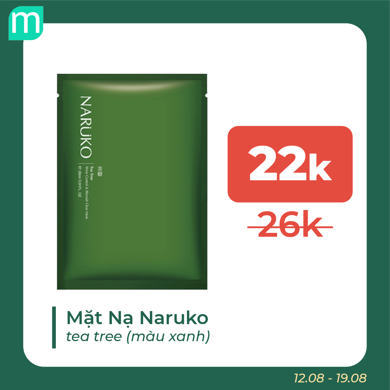 Deal Trị Mụn Giá Mềm Cho Học Sinh - Sinh Viên 