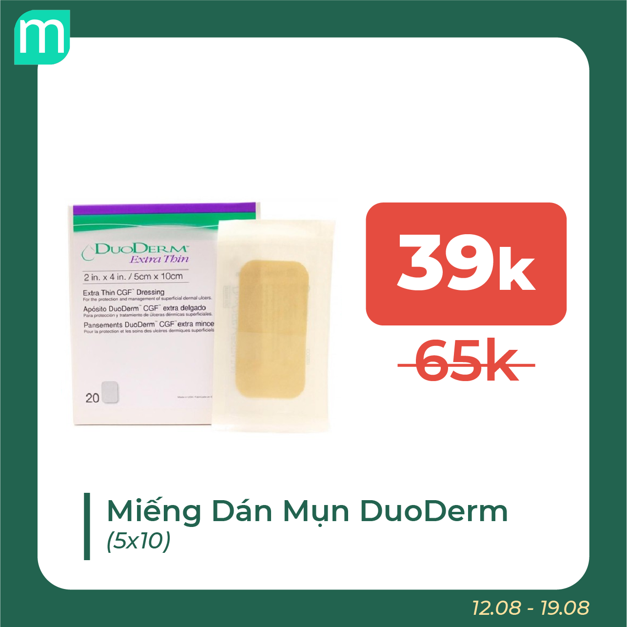 Deal Trị Mụn Giá Mềm Cho Học Sinh - Sinh Viên 