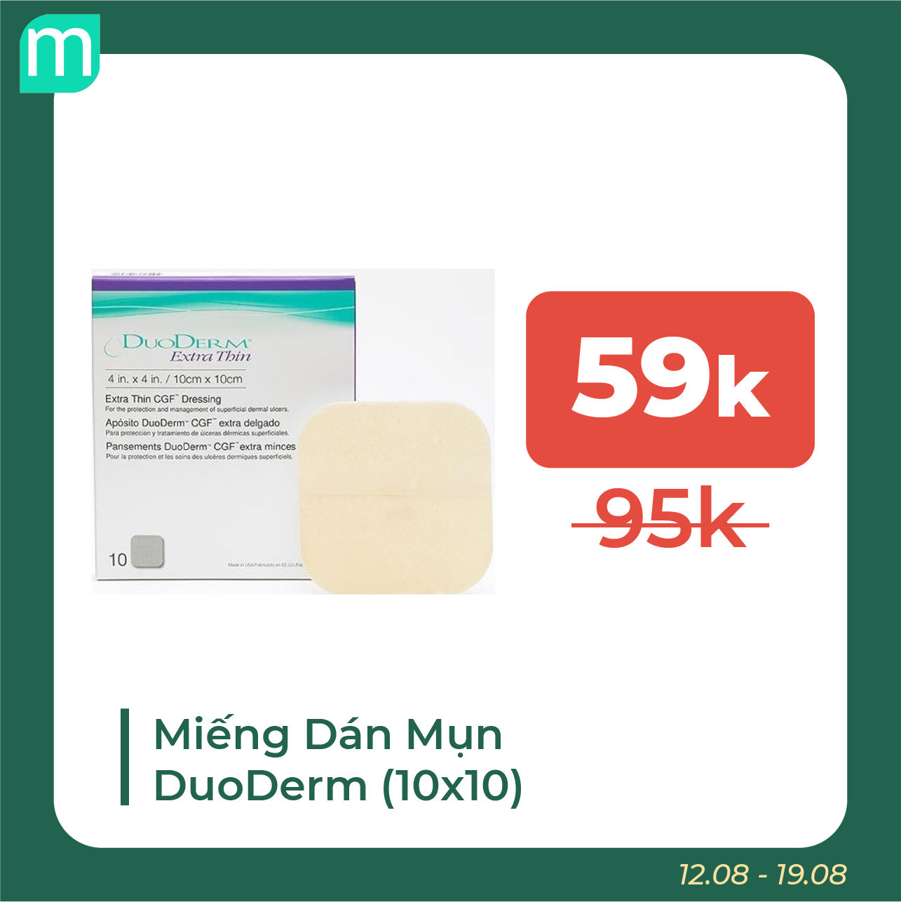 Deal Trị Mụn Giá Mềm Cho Học Sinh - Sinh Viên 
