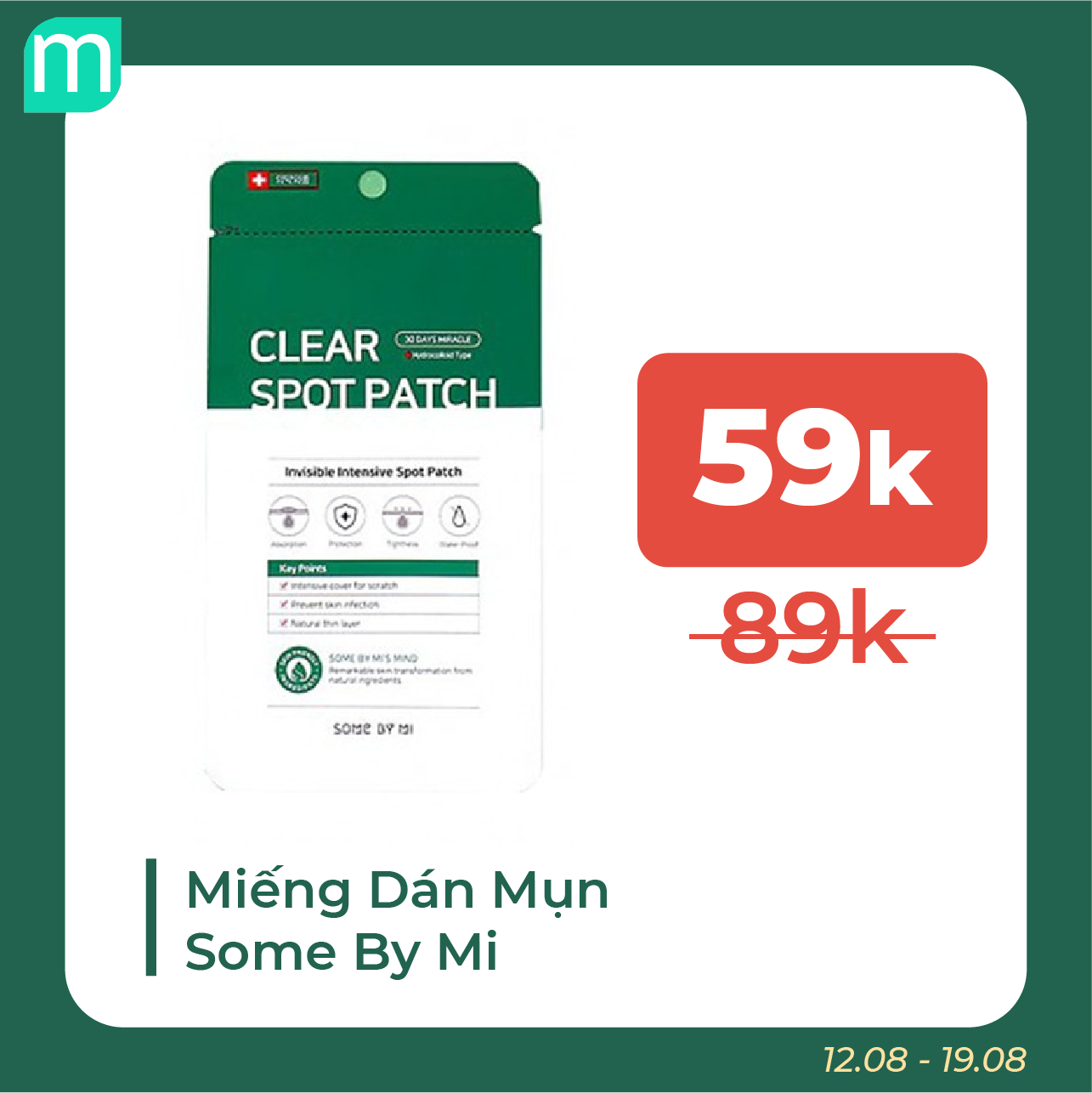 Deal Trị Mụn Giá Mềm Cho Học Sinh - Sinh Viên 