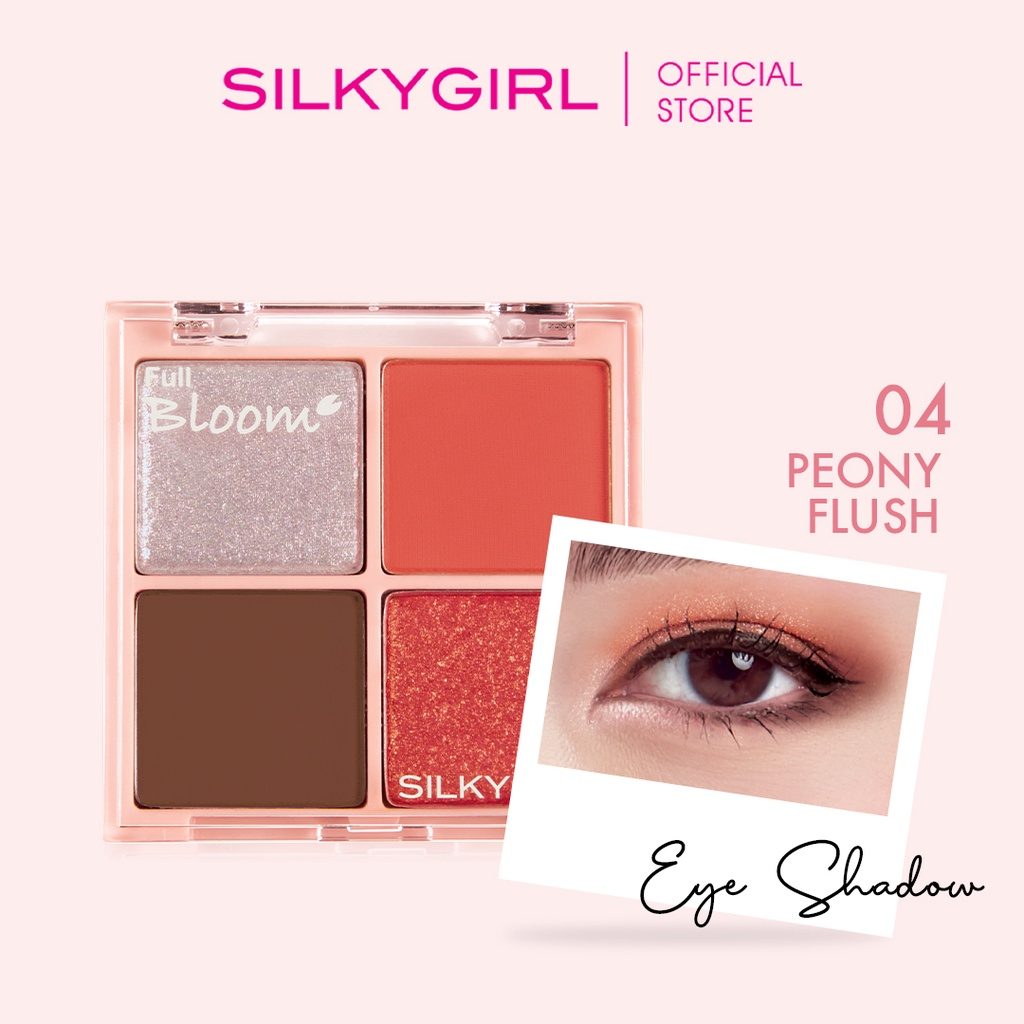 Phấn Mắt 4 Ô Silky Girl Full Bloom Shadow Quad Phấn Mắt 4 Ô Silky Girl Full Bloom Shadow Quad