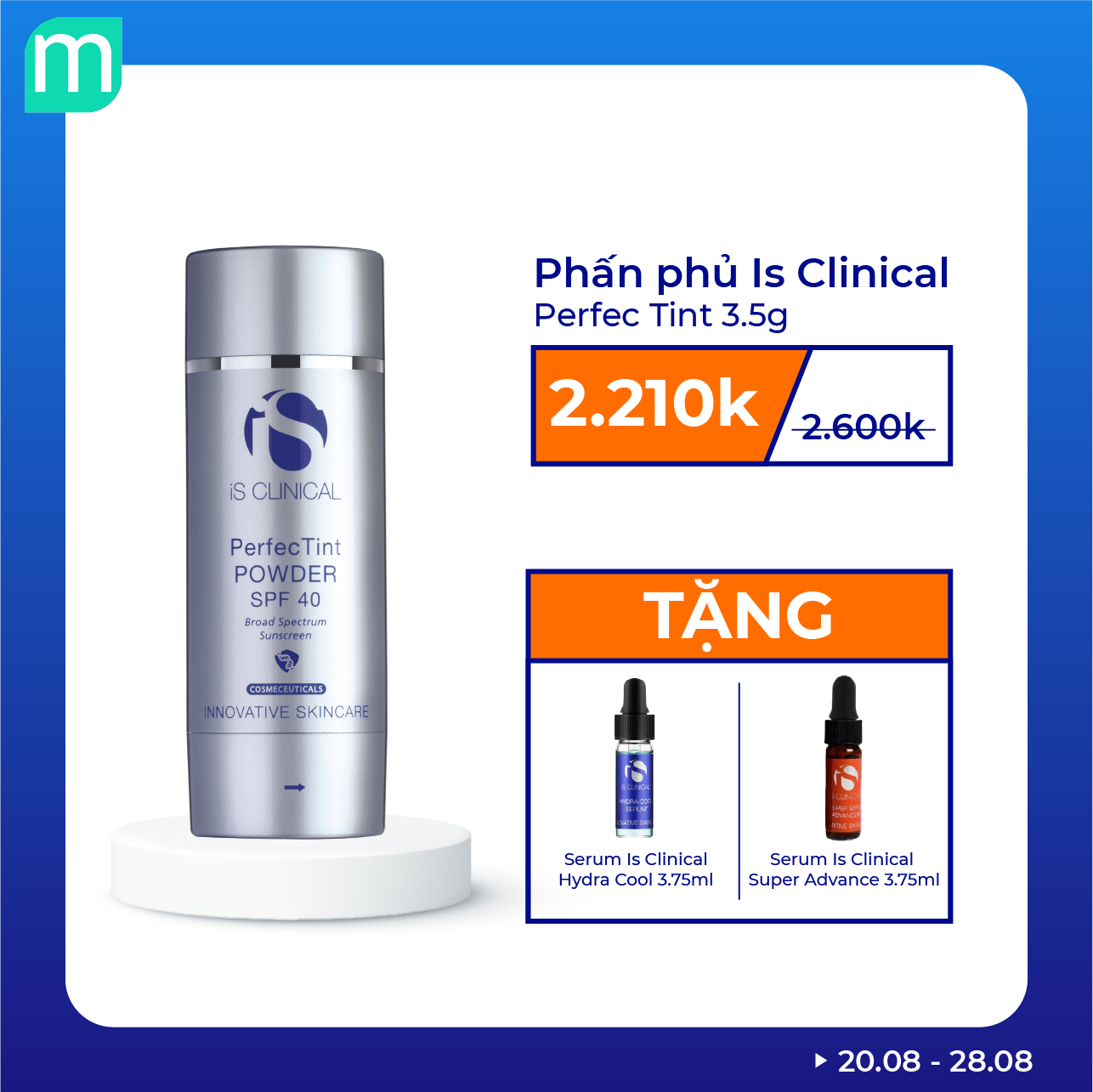 Bão SALE Toàn Bô 15% Sản Phẩm iS Clinical