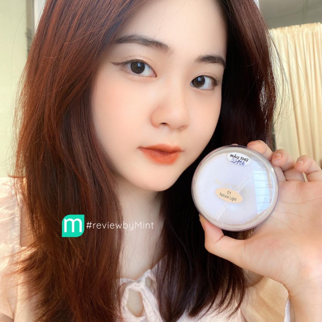 Phấn Phủ Silky Girl Dạng Bột Shine Free Loose Powder 10g
