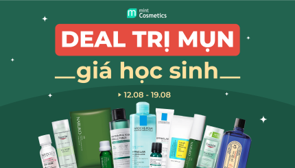 Deal Trị Mụn Giá Mềm Cho Học Sinh - Sinh Viên 