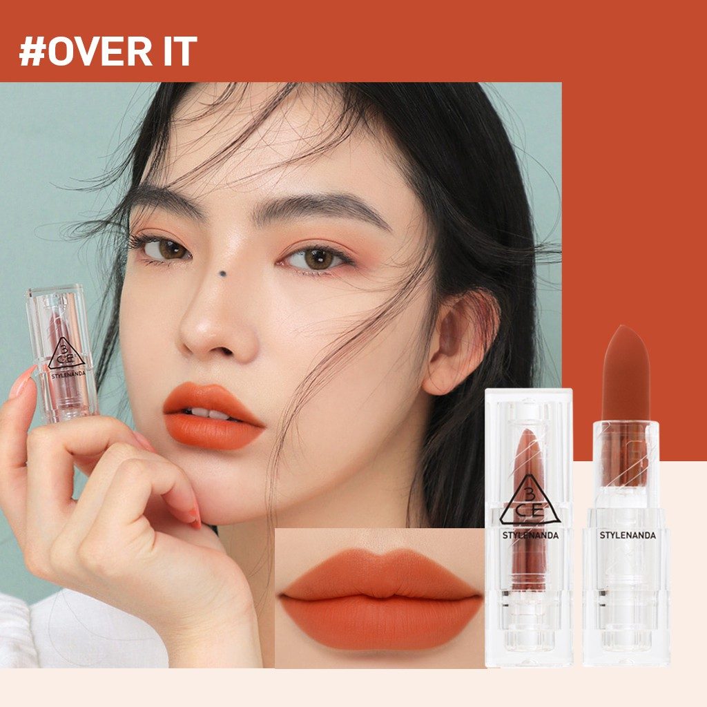Son Thỏi 3CE Soft Matte Lipstick Clear Layer Edition