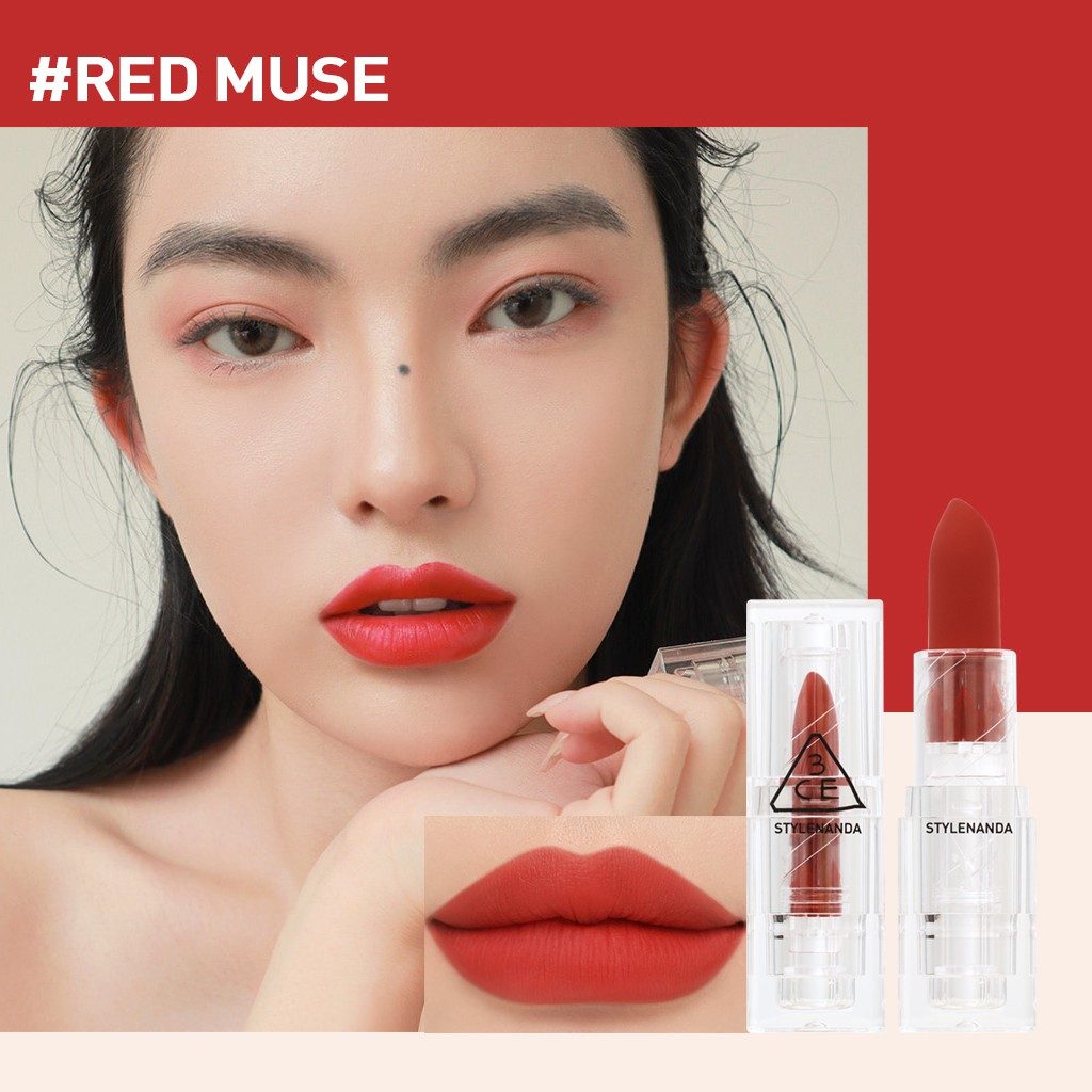 Son Thỏi 3CE Soft Matte Lipstick Clear Layer Edition