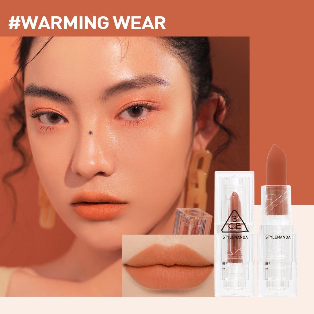Son Thỏi 3CE Soft Matte Lipstick Clear Layer Edition