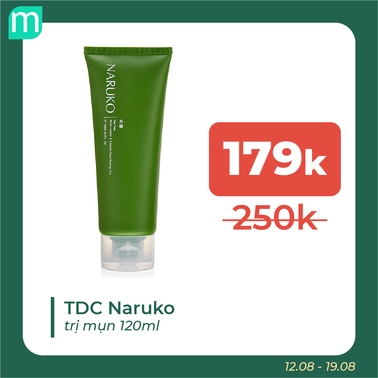 Deal Trị Mụn Giá Mềm Cho Học Sinh - Sinh Viên 