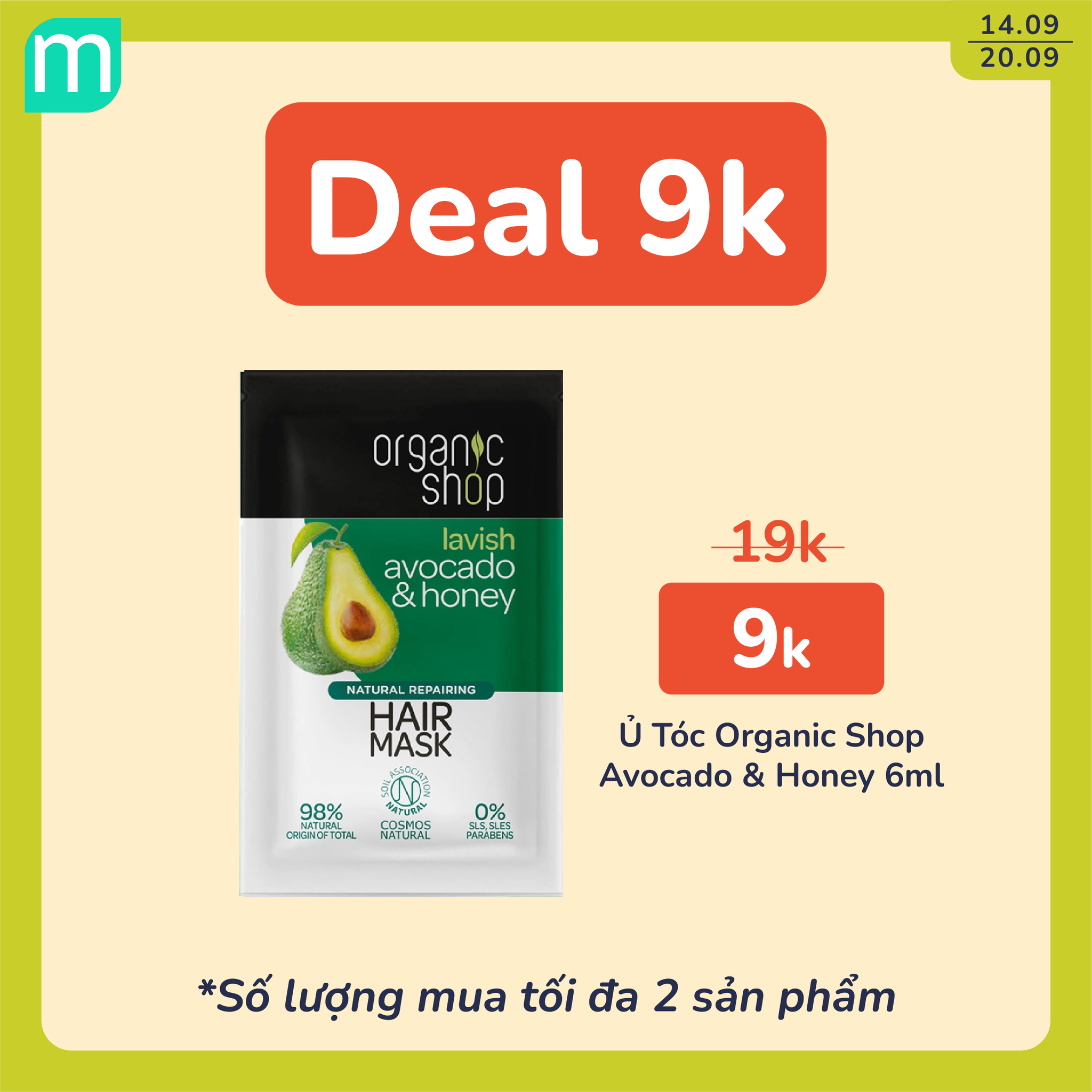 Chăm Sóc Cơ Thể Thật Organic Chỉ Từ 9K