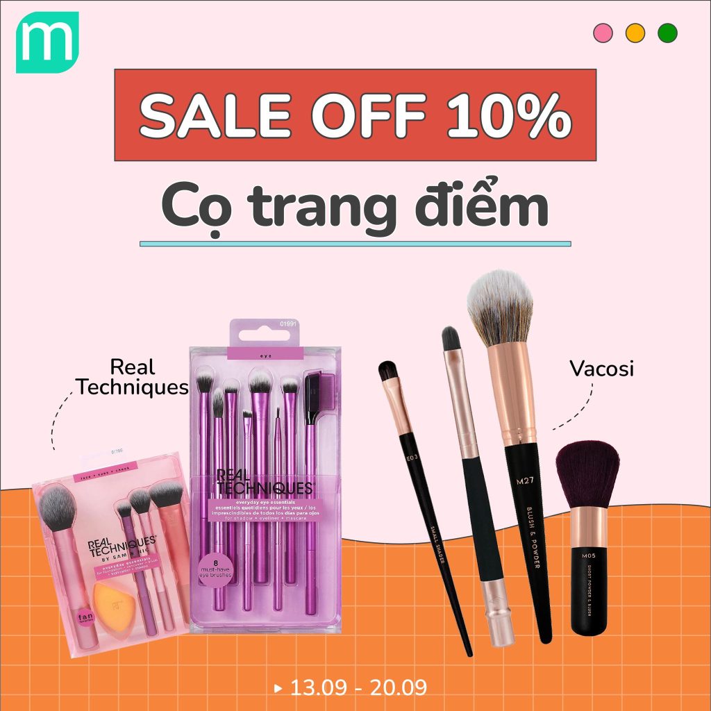 Tuần Lễ Beauty Tool - Sale Off 10%