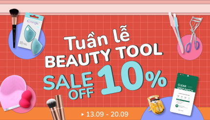 Tuần Lễ Beauty Tool - Sale Off 10%