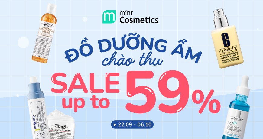 Dưỡng Ẩm Chào Thu - SALE UP TO 59%