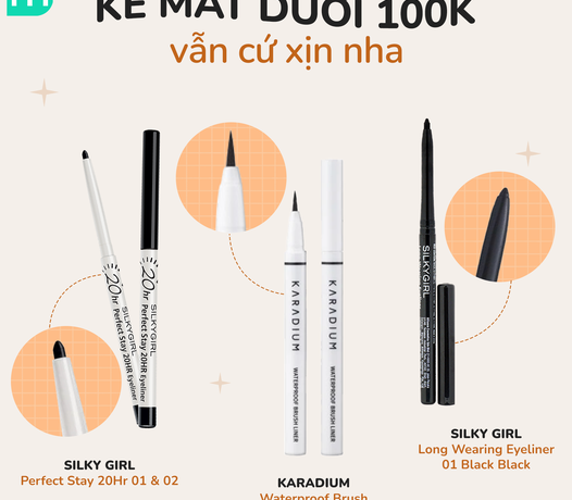 Kẻ Mắt Dưới 100k Vẫn Cứ Xịn
