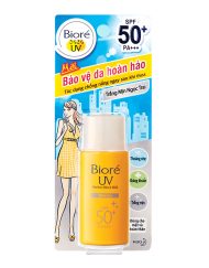 Kem Chống Nắng Biore Perfect Protect Milk White SPF50