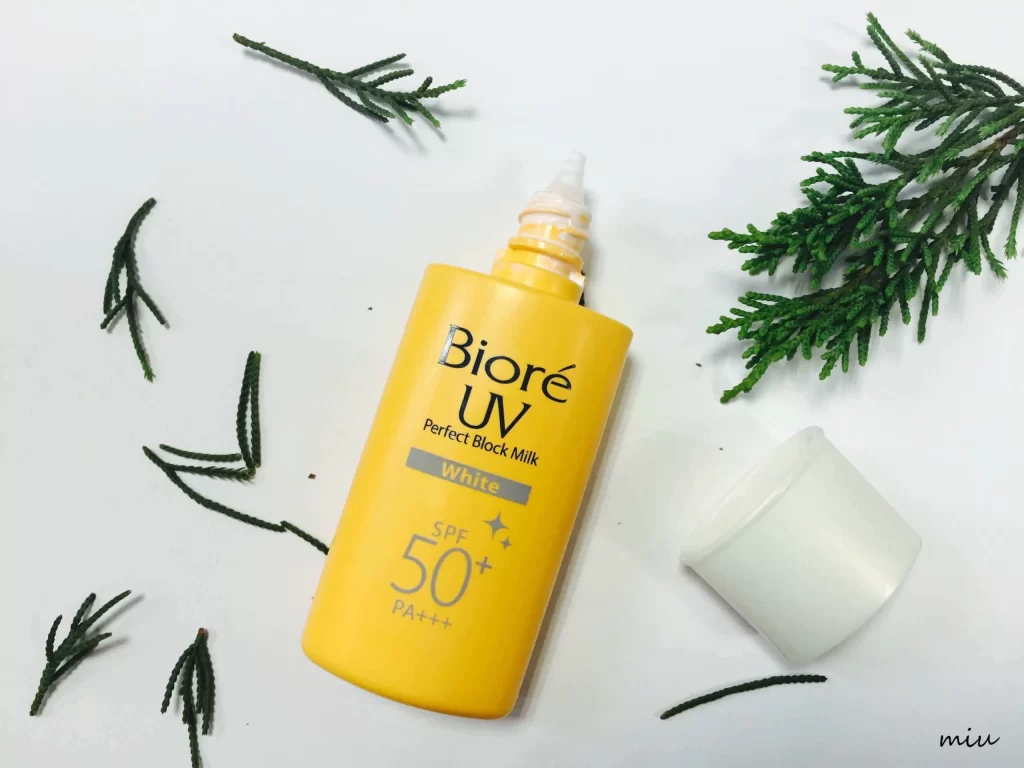 Kem Chống Nắng Biore Perfect Protect Milk White SPF50