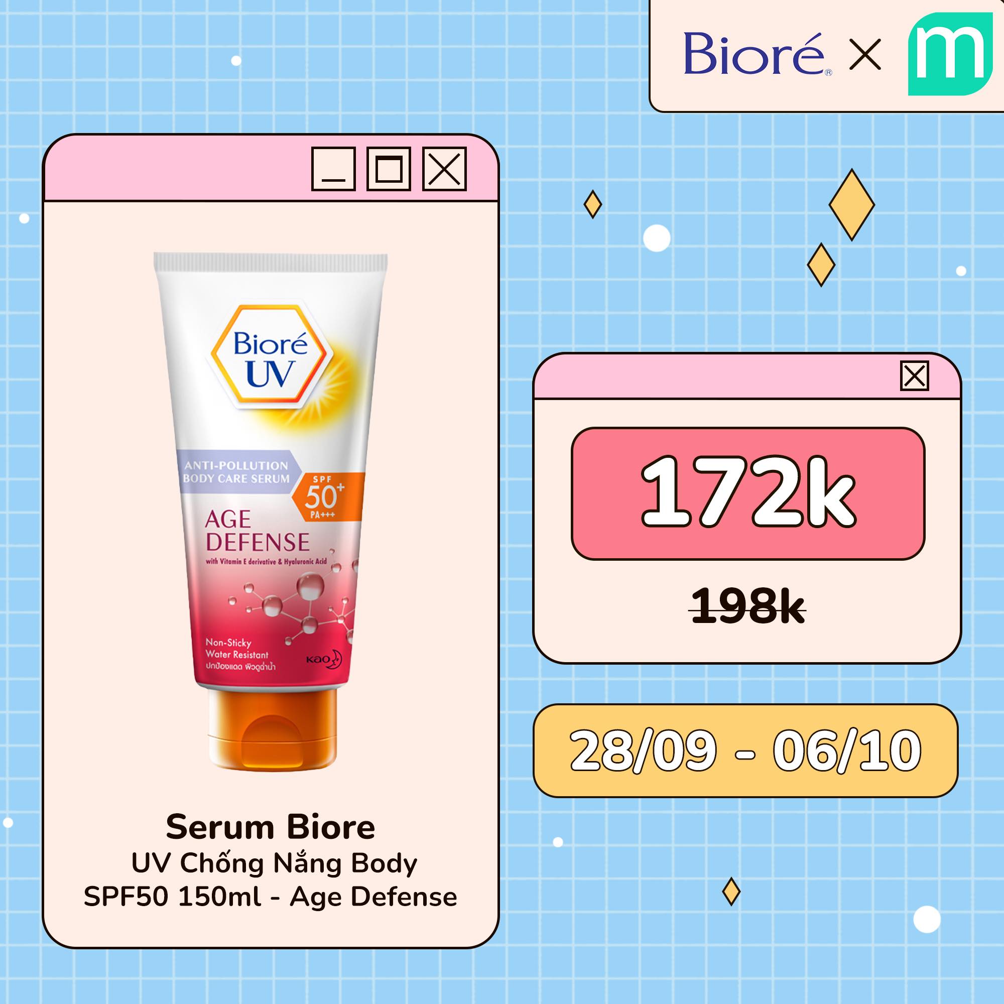 Chương Trình SALE KAOxMint (BIORE, FREEPLUS, CUREL, MEGURI)
