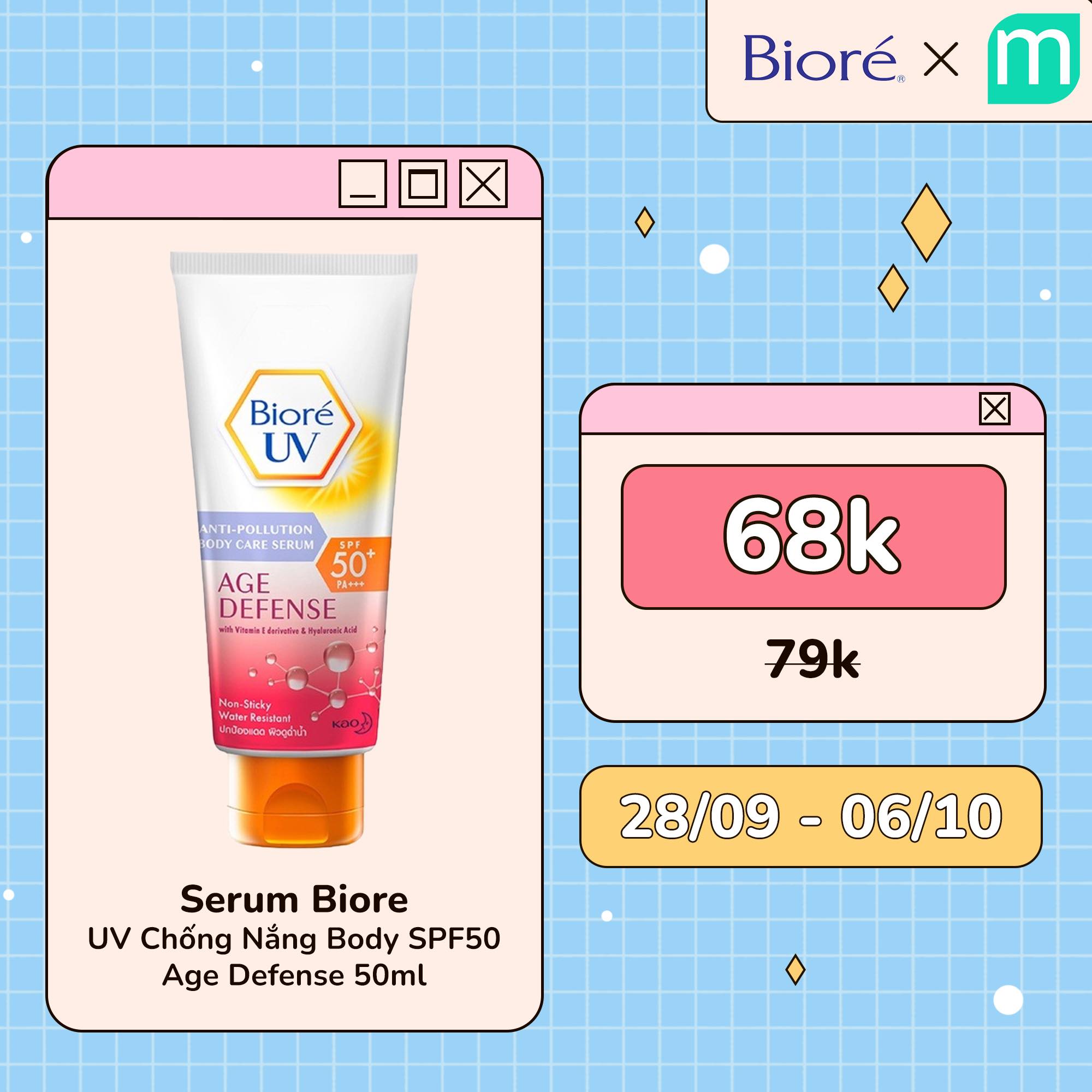 Chương Trình SALE KAOxMint (BIORE, FREEPLUS, CUREL, MEGURI)
