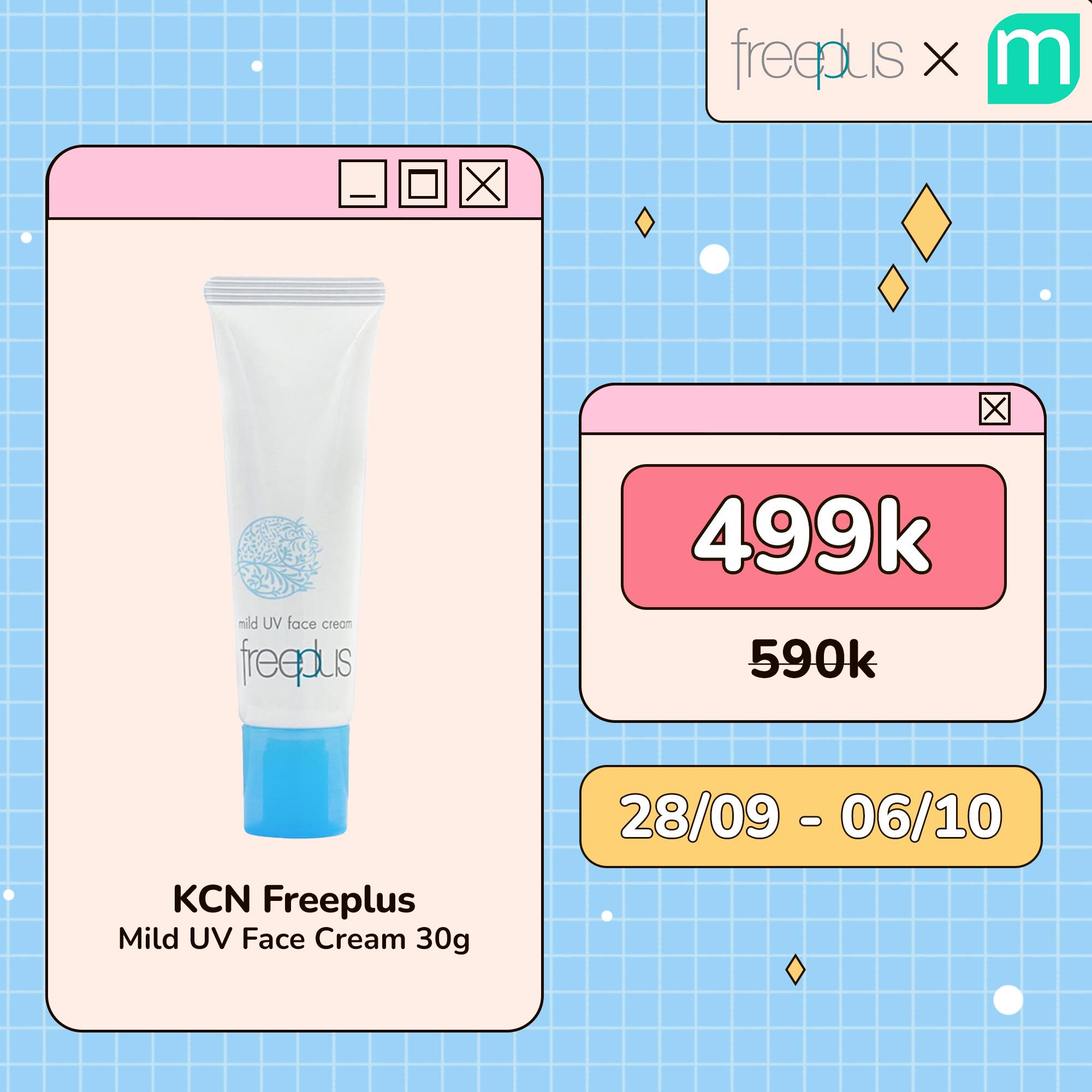 Chương Trình SALE KAOxMint (BIORE, FREEPLUS, CUREL, MEGURI)
