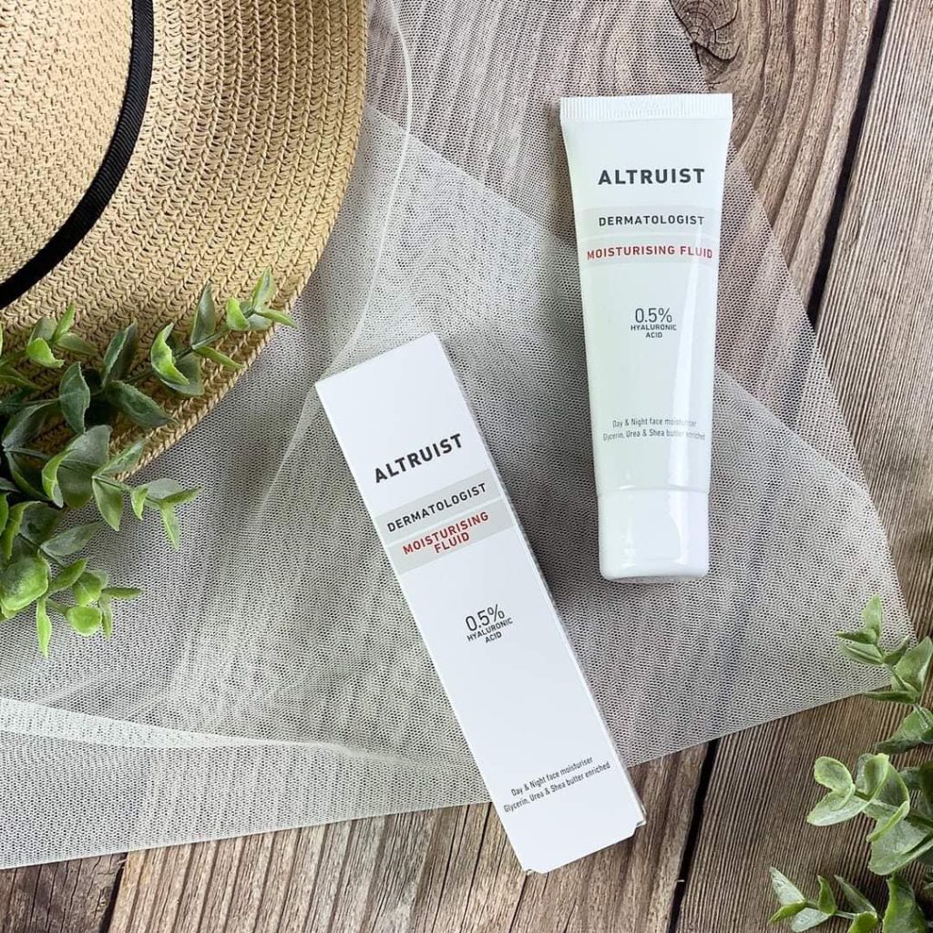 Kem Dưỡng Altruist Dermatologist Moisturising Fluid 0.5% Hyaluronic Acid 50ml