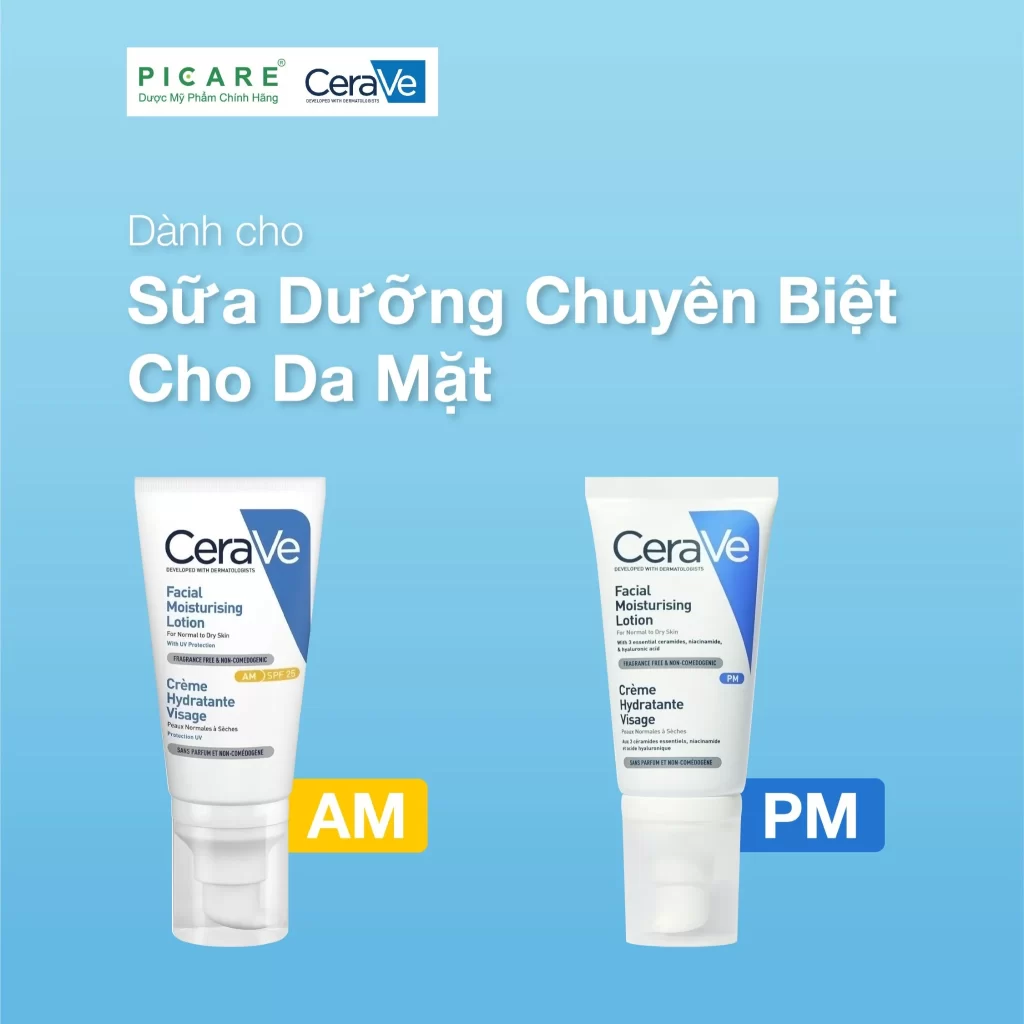 Kem Dưỡng CeraVe Facial Moisturising Lotion AM SPF25 52ml