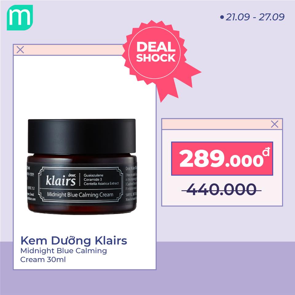 [MINT x KLAIRS] Tưng Bừng Quẩy Sale Up To 36% - Nhận Quà Hấp Dẫn