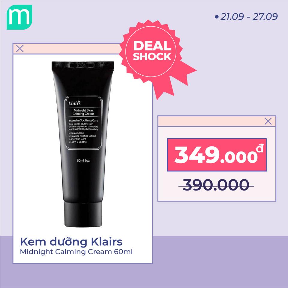 [MINT x KLAIRS] Tưng Bừng Quẩy Sale Up To 36% - Nhận Quà Hấp Dẫn