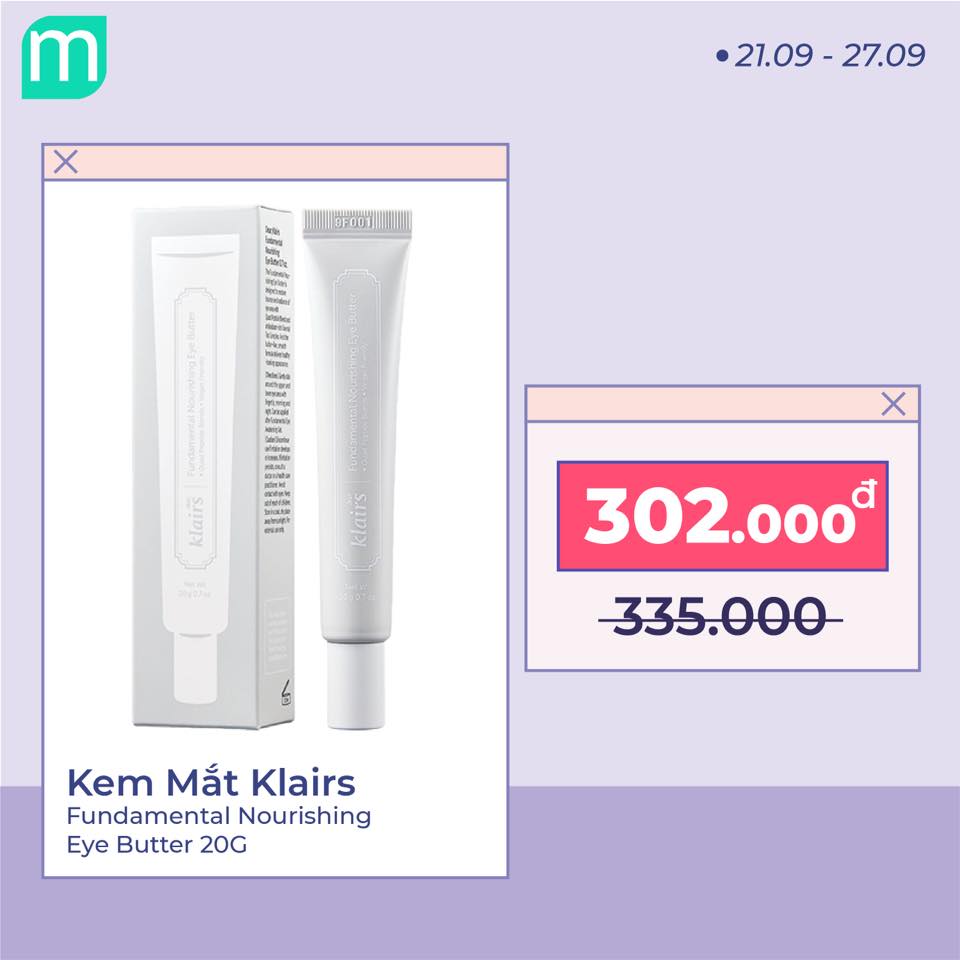 [MINT x KLAIRS] Tưng Bừng Quẩy Sale Up To 36% - Nhận Quà Hấp Dẫn