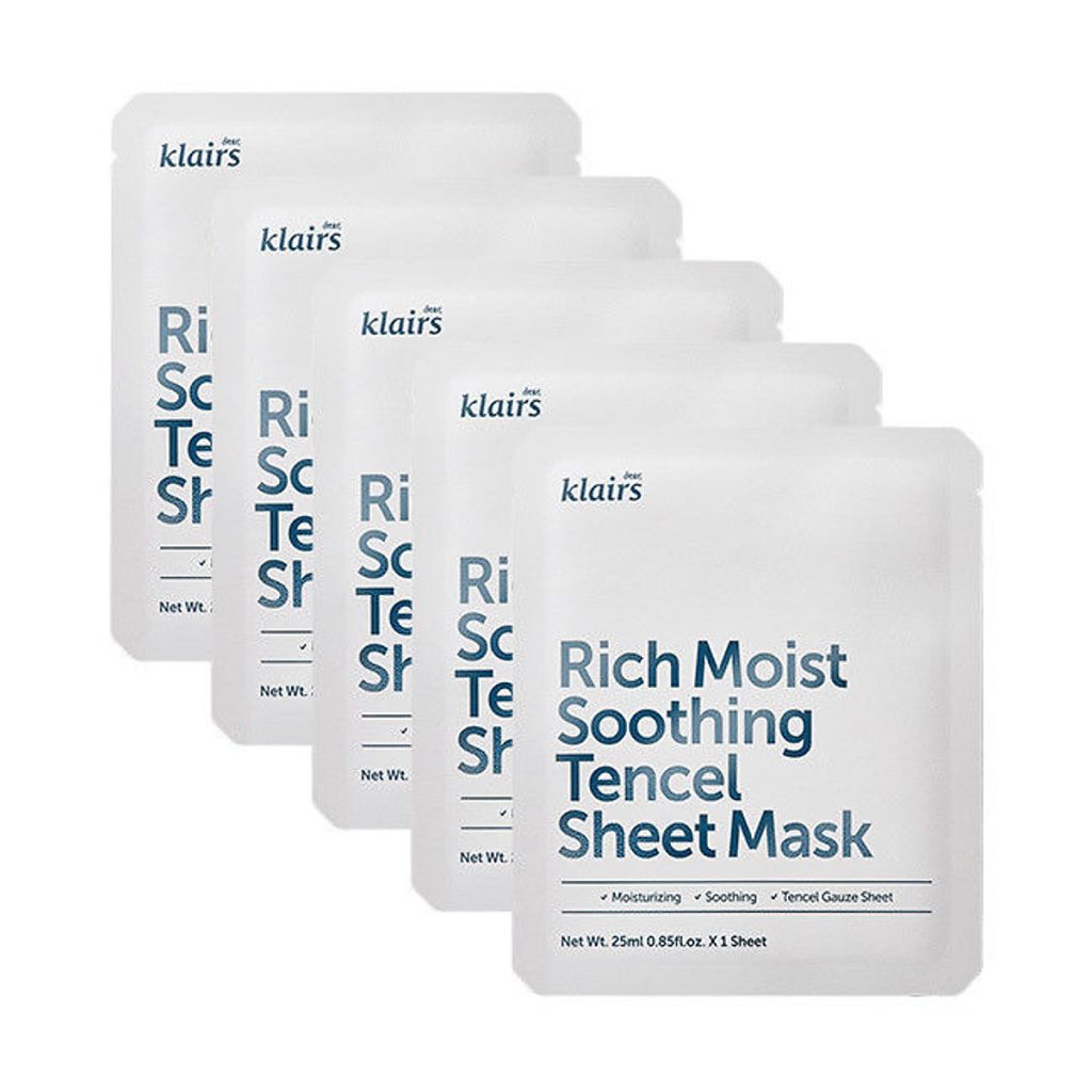 Mặt Nạ Klairs Rich Moist Soothing Tencel Sheet Mask 25ml