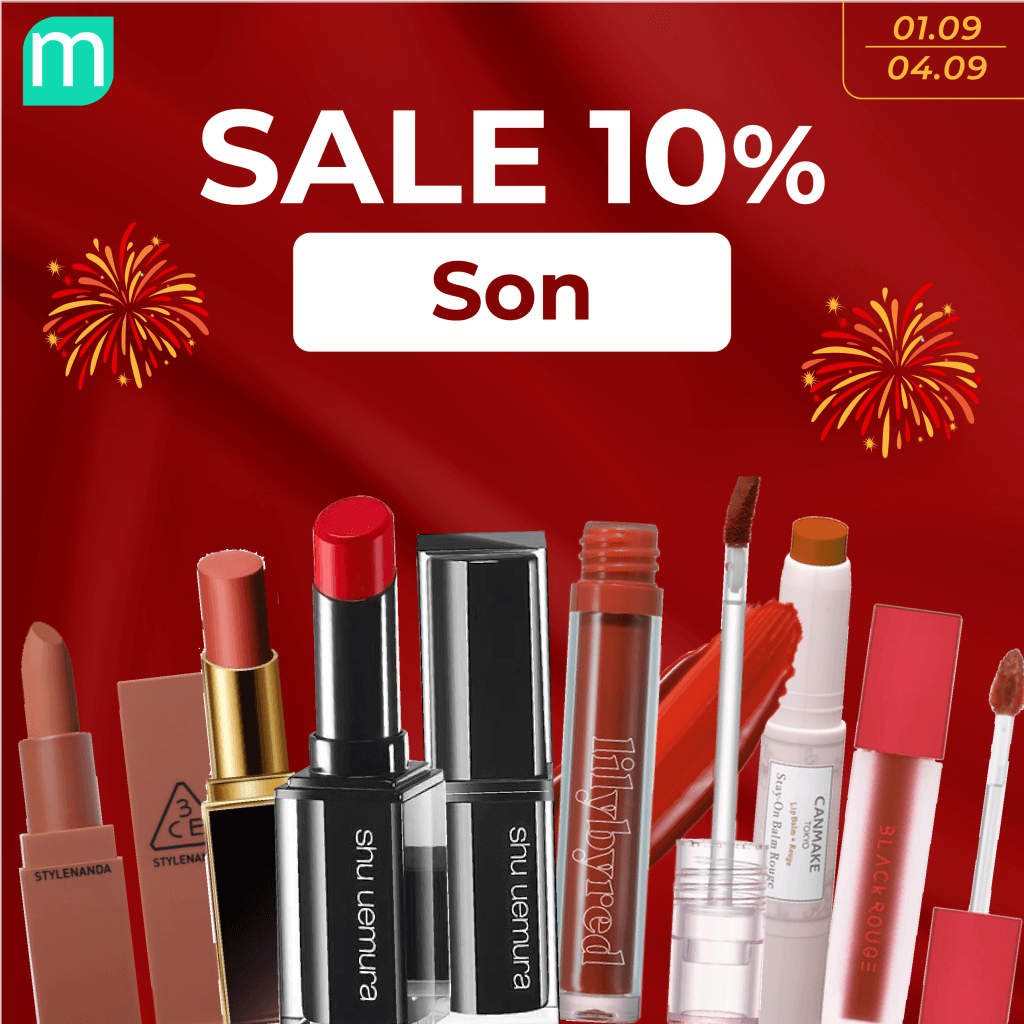 Mừng Quốc Khánh Sale 10% Toàn Bộ Sản Phẩm