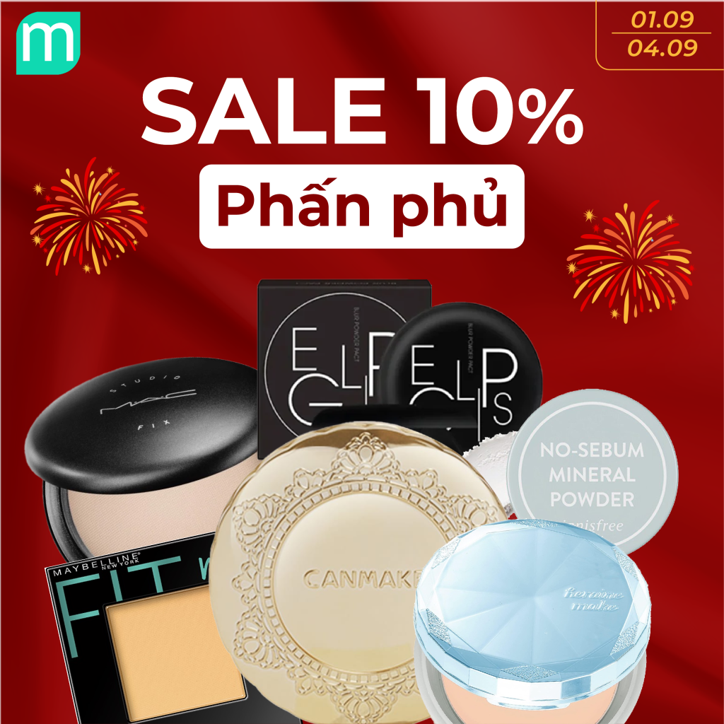 Mừng Quốc Khánh Sale 10% Toàn Bộ Sản Phẩm