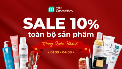 Mừng Quốc Khánh Sale 10% Toàn Bộ Sản Phẩm
