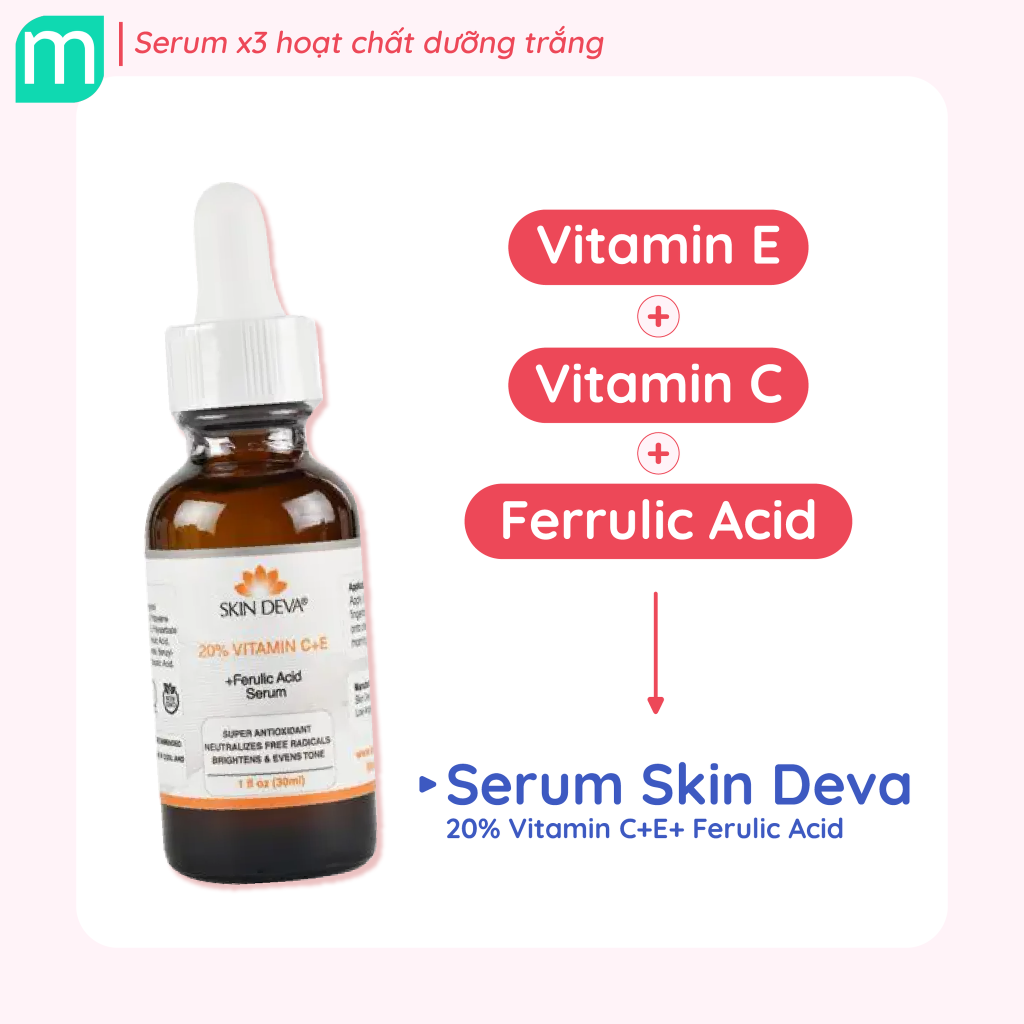 Serum X3 Hoạt Chất Dưỡng Trắng
