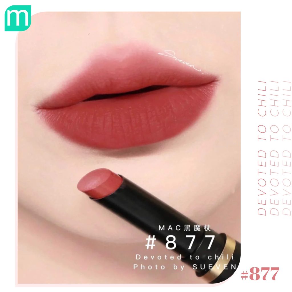 Son Thỏi Mac Powder Kiss Velvet Blur Slim Stick 877