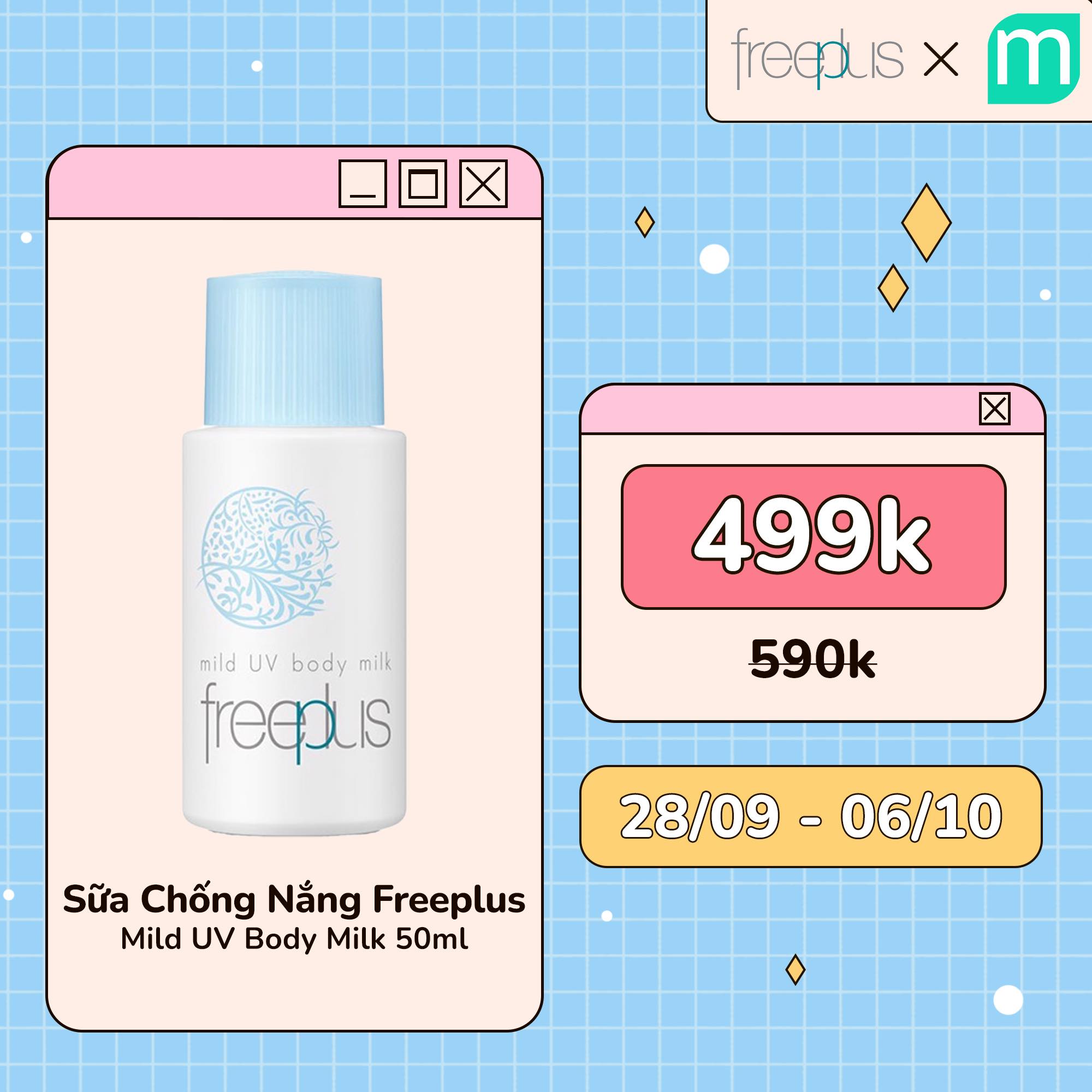 Chương Trình SALE KAOxMint (BIORE, FREEPLUS, CUREL, MEGURI)