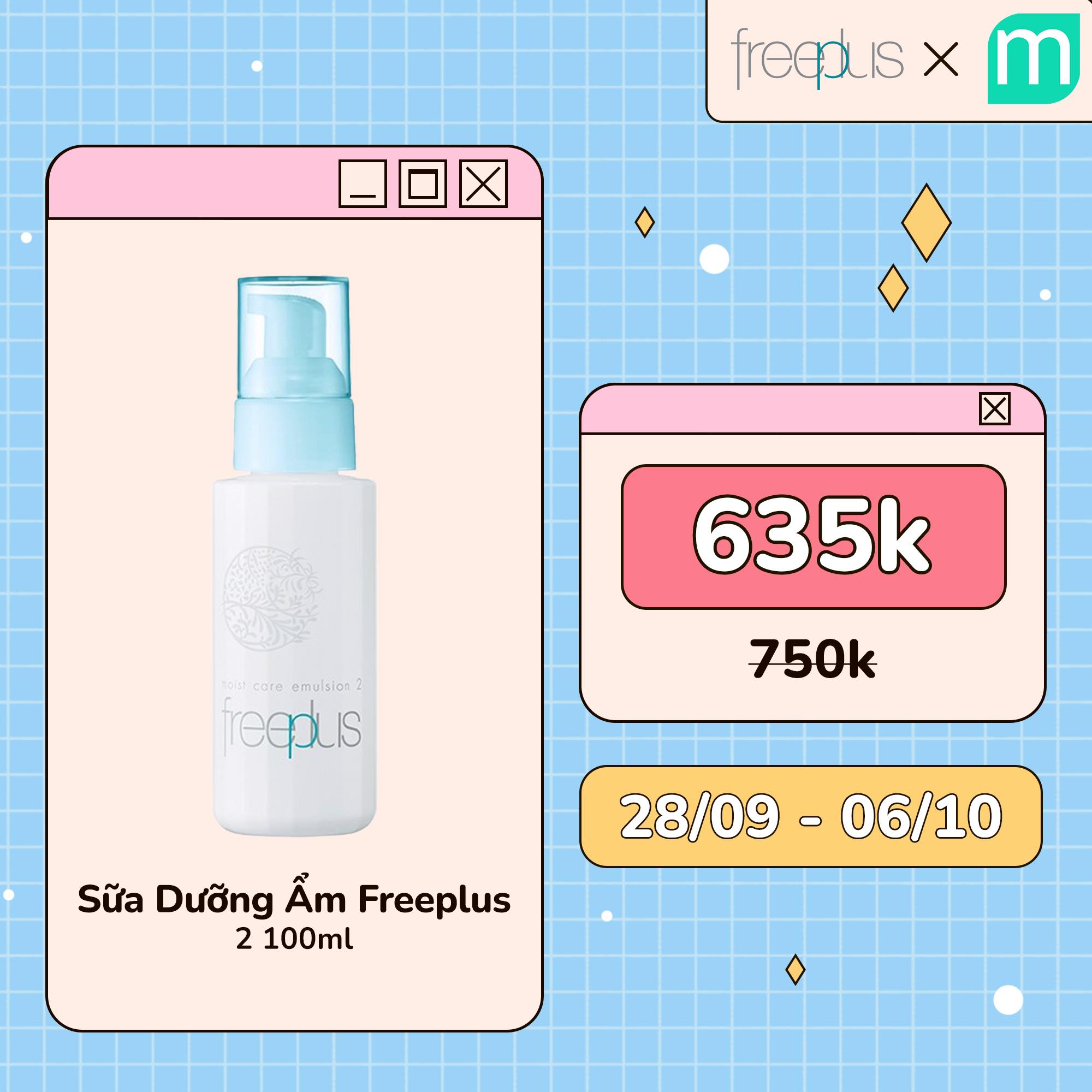 Chương Trình SALE KAOxMint (BIORE, FREEPLUS, CUREL, MEGURI)