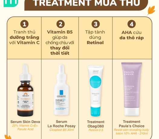 Treatment Cho Mùa Thu Treatment Cho Mùa Thu