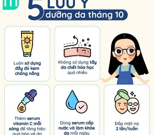 5 Lưu Ý Dưỡng Da Cô Mint Nhắn Nhủ Trong Tháng 10