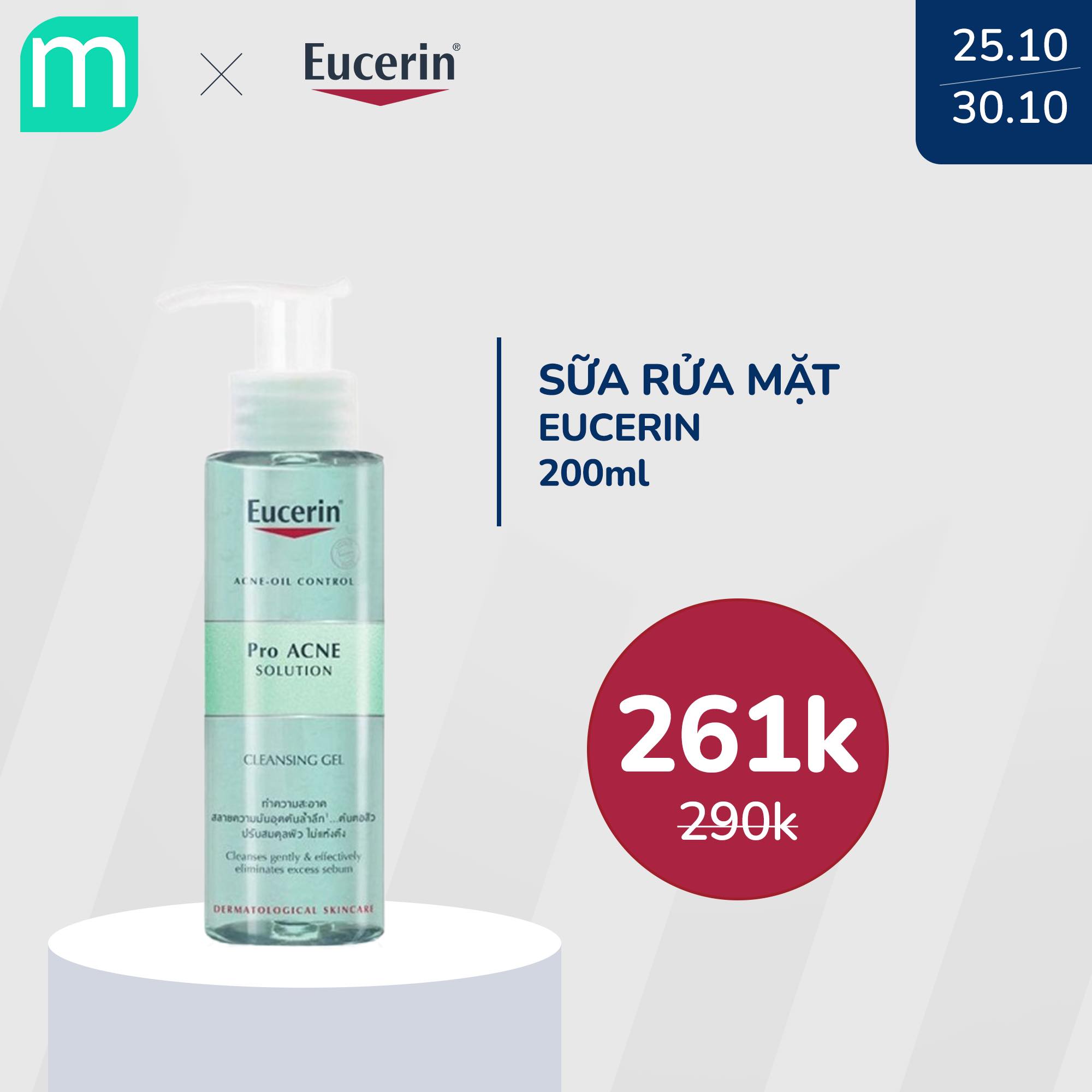 [EucerinxMint] Chương Trình Sale 10% Toàn Bộ Sản Phẩm Eucerin