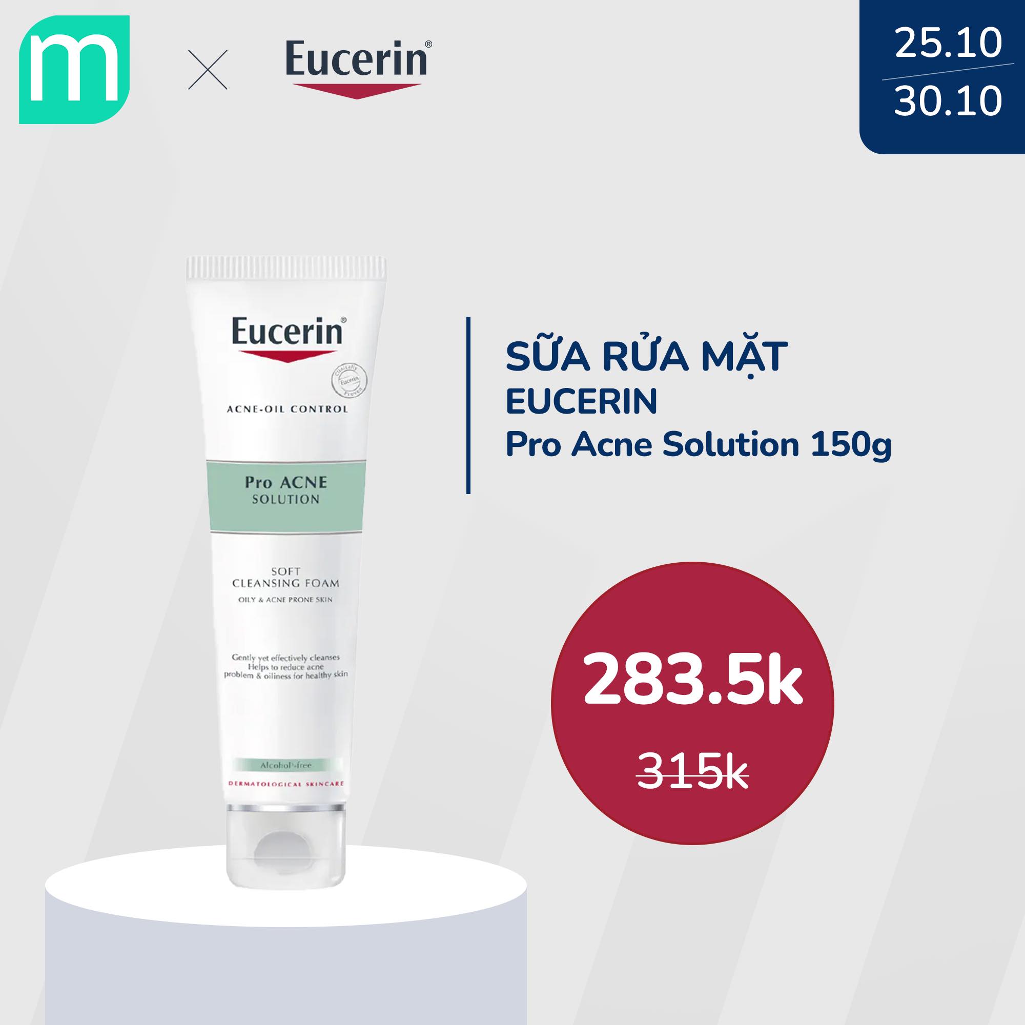 [EucerinxMint] Chương Trình Sale 10% Toàn Bộ Sản Phẩm Eucerin