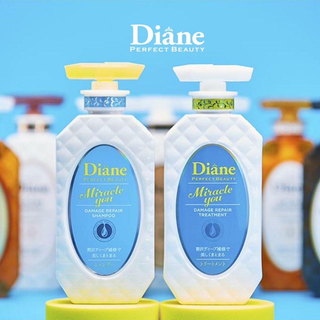 Bộ Dầu Gội Xả Diane Miracle You Damage Repair 450ml