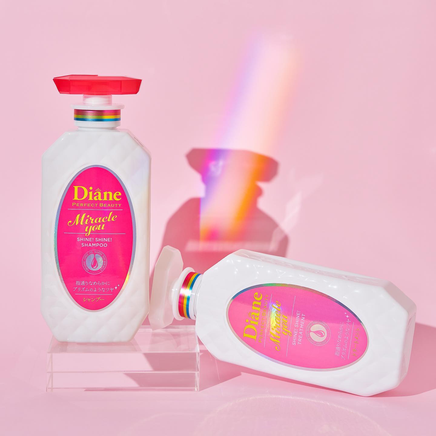Bộ Dầu Gội Xả Diane Miracle You Shine Shine 450ml - Mint Cosmetics
