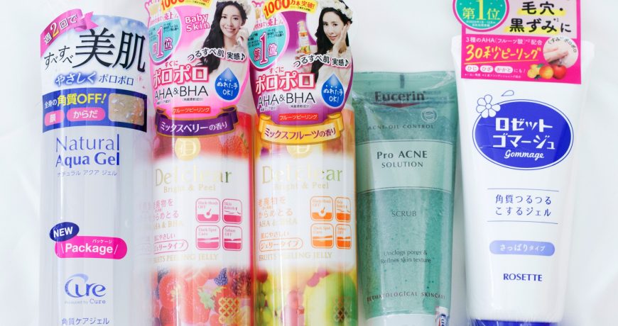 Bộ Sưu Tập Tẩy Da Chết Dạng Gel