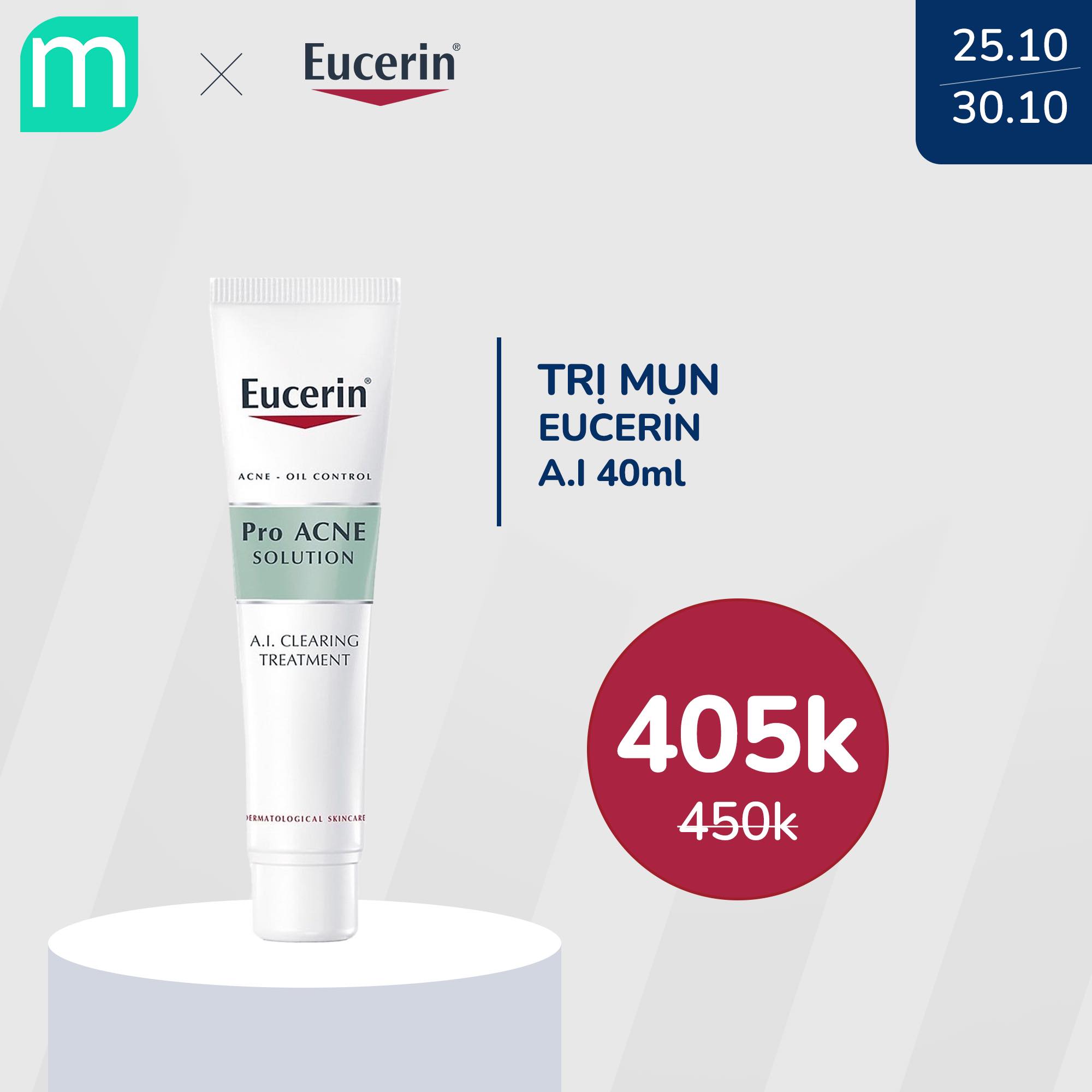 [EucerinxMint] Chương Trình Sale 10% Toàn Bộ Sản Phẩm Eucerin