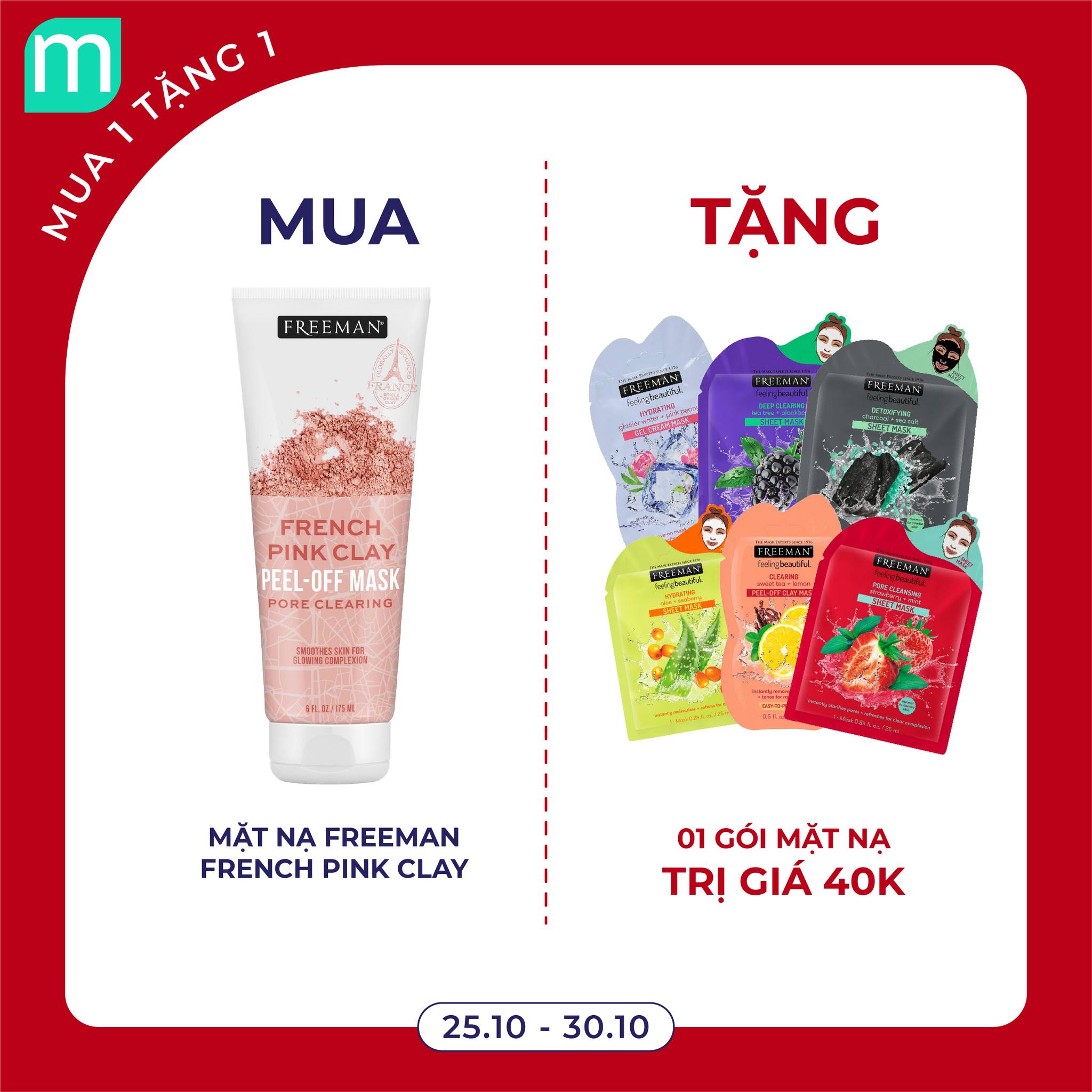 [MintxFreeman] Mua 1 Freeman Full Size Tặng 1 Freeman Sample Size