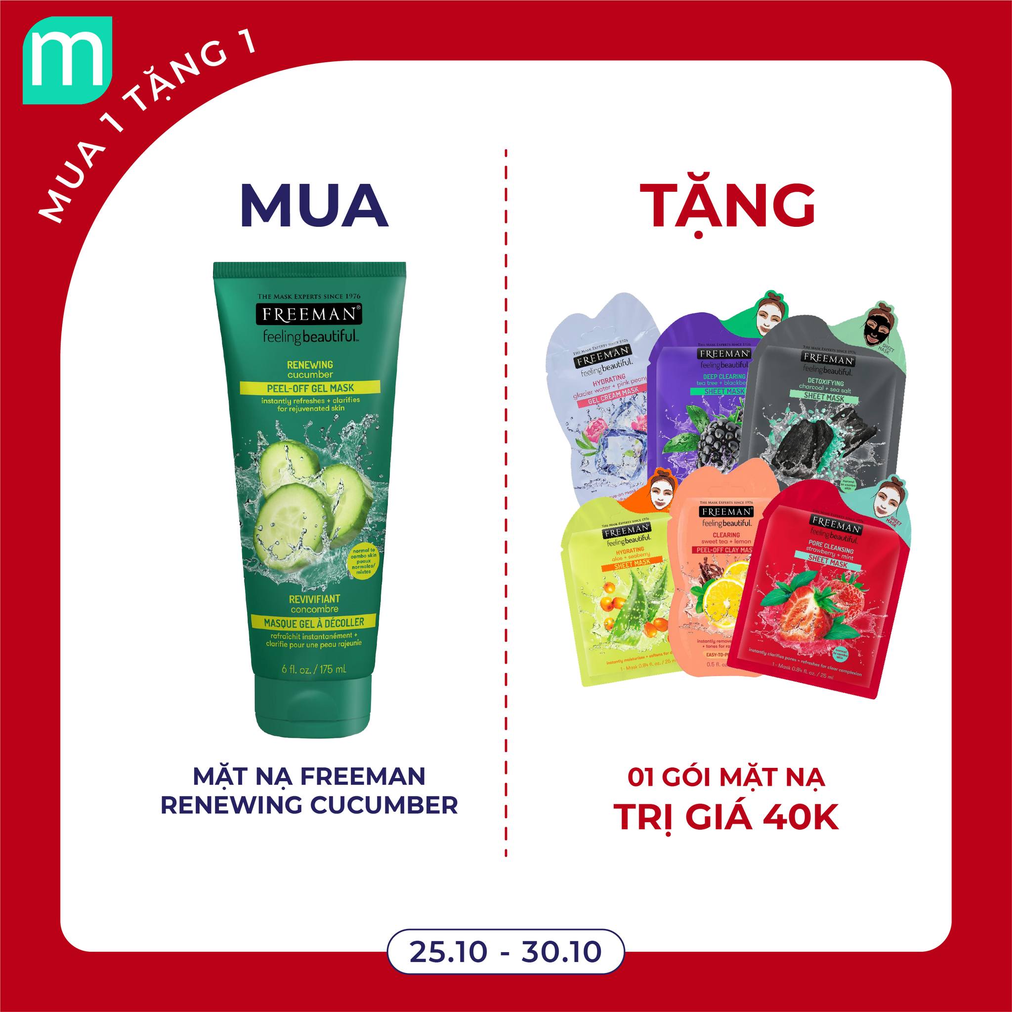 [MintxFreeman] Mua 1 Freeman Full Size Tặng 1 Freeman Sample Size
