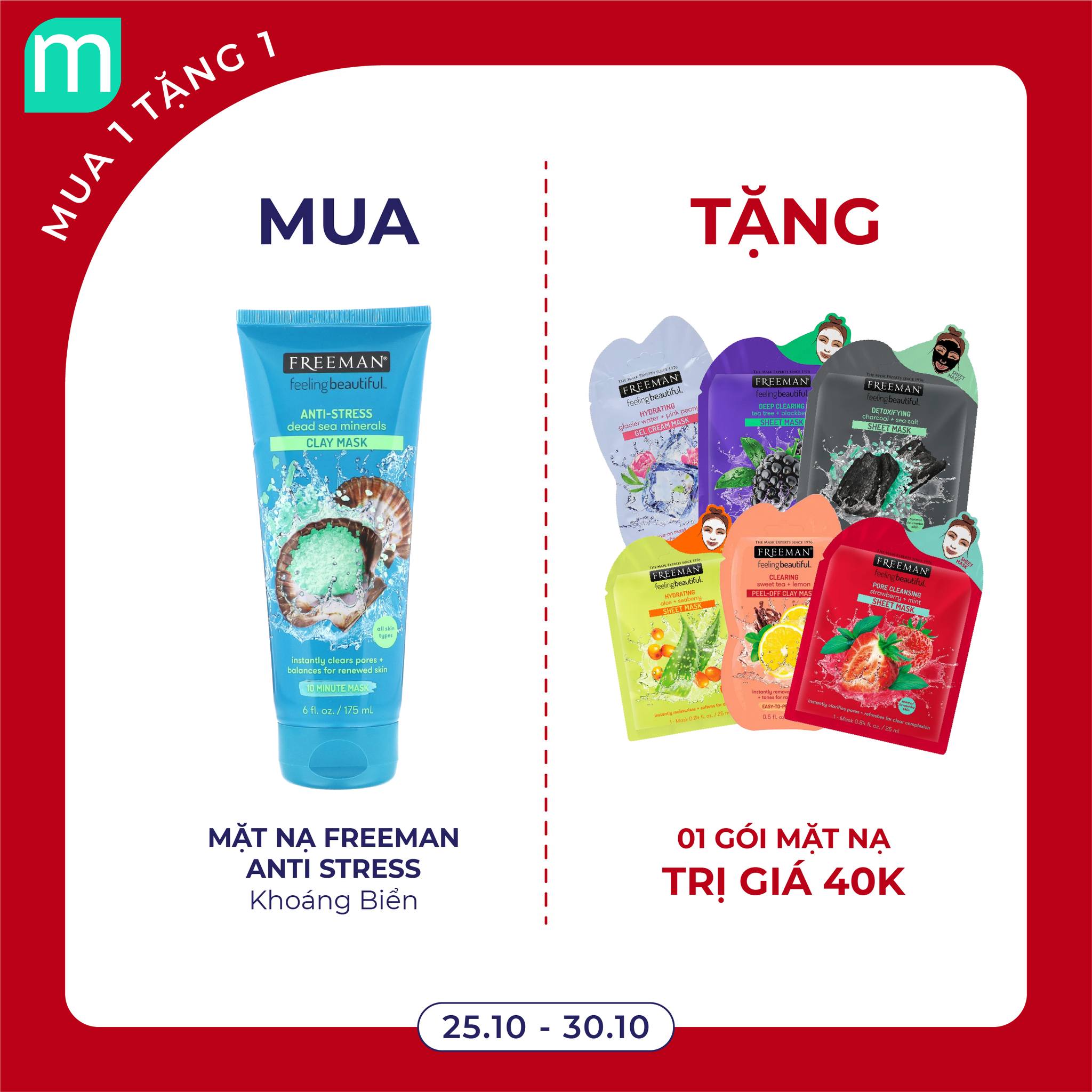 [MintxFreeman] Mua 1 Freeman Full Size Tặng 1 Freeman Sample Size