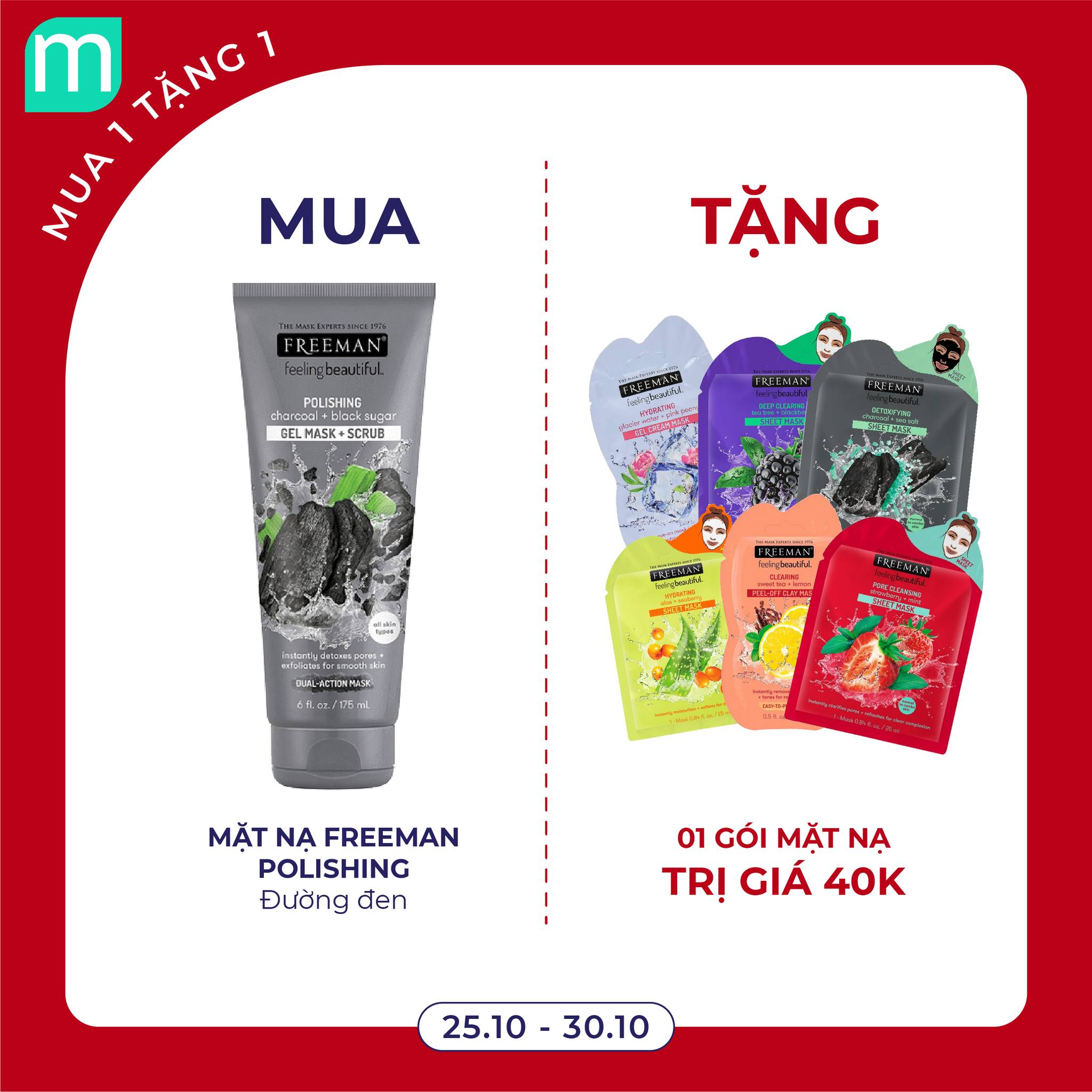 [MintxFreeman] Mua 1 Freeman Full Size Tặng 1 Freeman Sample Size