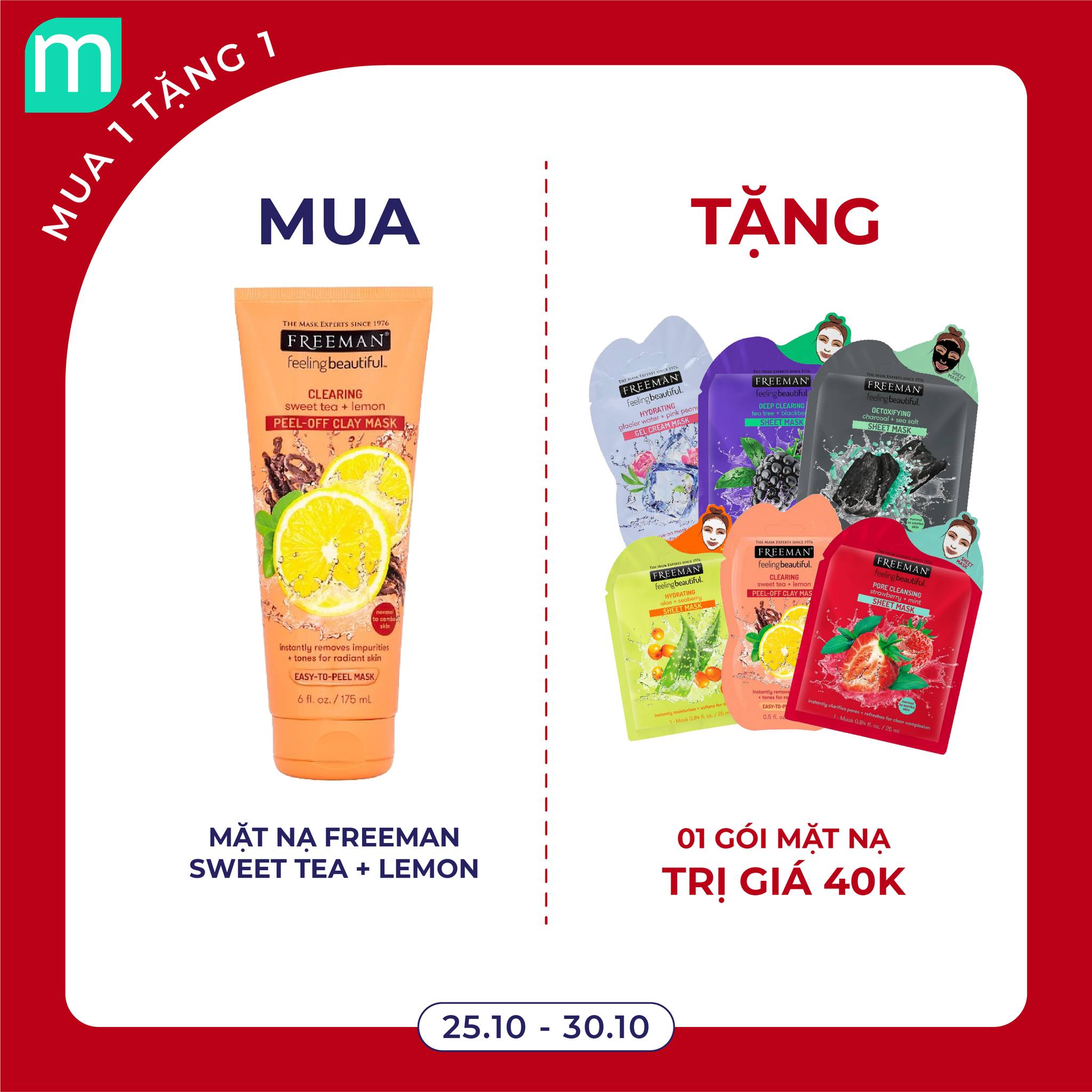 [MintxFreeman] Mua 1 Freeman Full Size Tặng 1 Freeman Sample Size