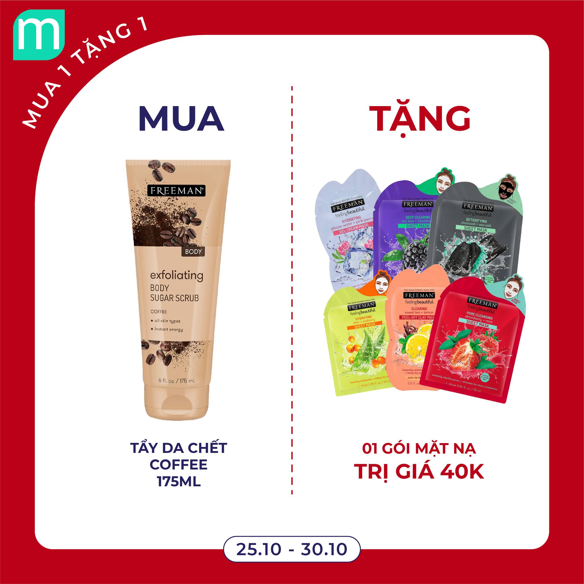 [MintxFreeman] Mua 1 Freeman Full Size Tặng 1 Freeman Sample Size